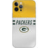 NFL Green Bay Packers White Striped iPhone 12 Pro Skin